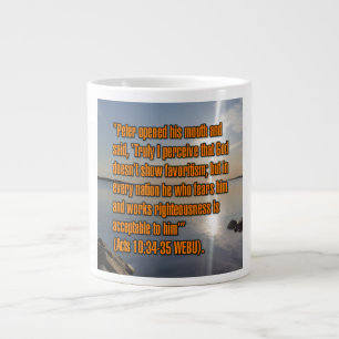 Acts 10:34–35 WEBU Mug
