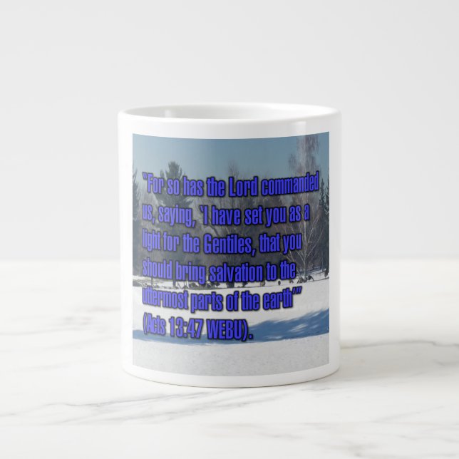 Acts 13:47 WEBU Mug (Front)