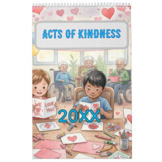 Acts of Kindness childhood Memories Calendar