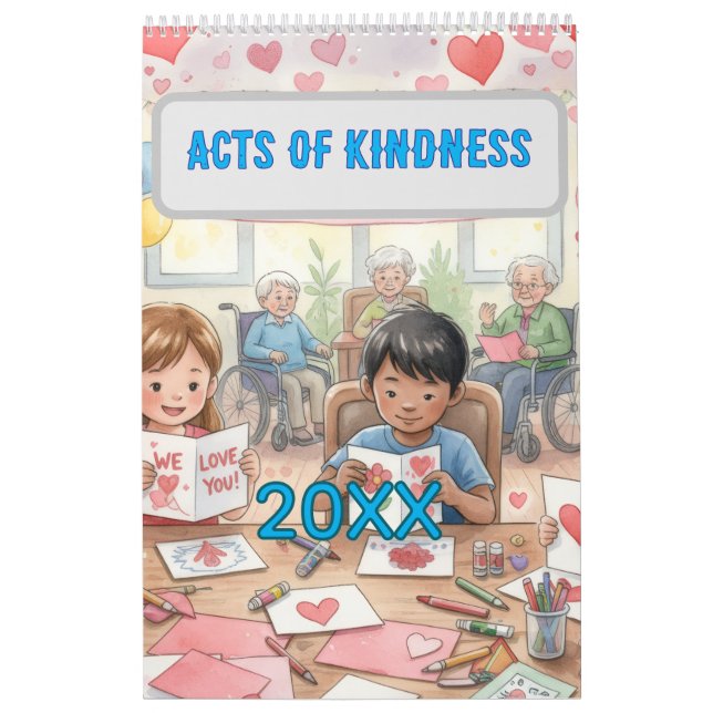 Acts of Kindness childhood Memories Calendar (Cover)