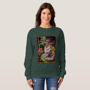 Acts Of Kindness Inspirational Quote Chipmunk Sweatshirt