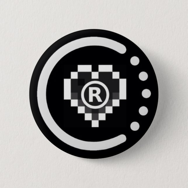 Actual raoo401 Badge (Button) 2 Inch Round Button (Front)