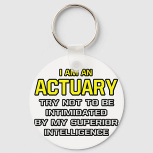 Actuary...Superior Intelligence Keychain