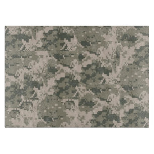 ACU Camo Camouflage Digital Glass Cutting Board