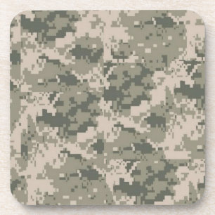 ACU Camo Camouflage Digital Pattern Drink Coaster
