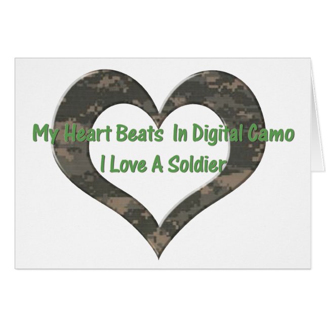 ACU Camo Heart Card (Front Horizontal)