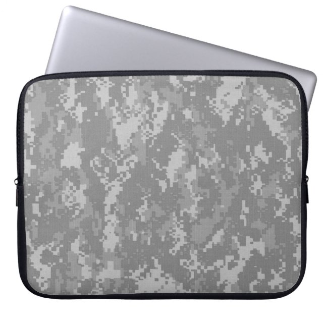 ACU Camo Neoprene Laptop Sleeve (Front)