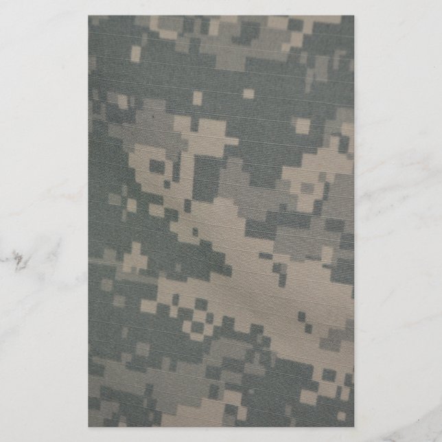 Acu Pattern Camouflage Troops Digital Art Peace (Front)