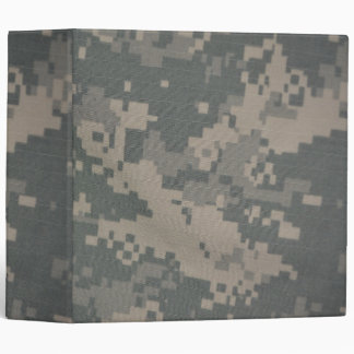 Acu Pattern Camouflage Troops Digital Art Peace Binder