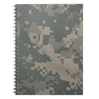 Acu Pattern Camouflage Troops Digital Art Peace Notebook