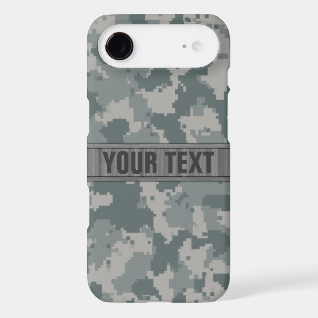ACU Style Grey Camo #2 Personalized Case-Mate Samsung Galaxy Case (Back)