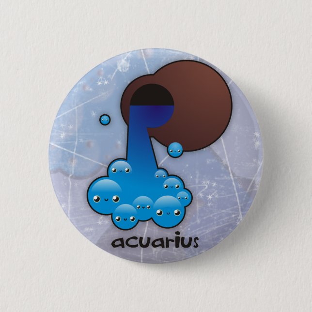 Acuarius buttom 2 inch round button (Front)