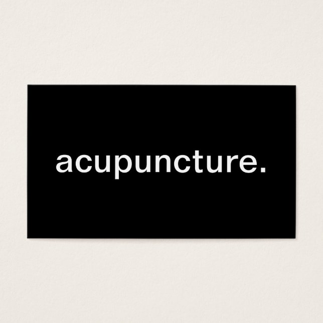 Acupuncture (Devant)