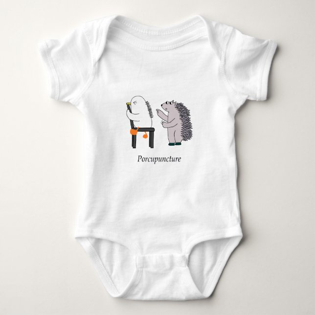 acupuncture baby bodysuit (Front)