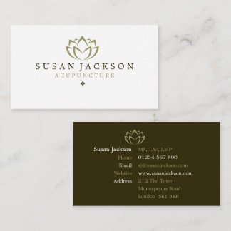 Acupuncture Business Card