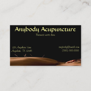 Acupuncture Business Card