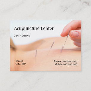 Acupuncture Business Card