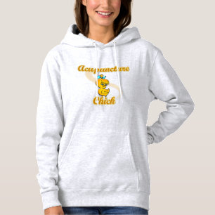 Acupuncture Chick Hoodie