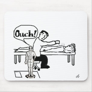 Acupuncture Humour Mousepad