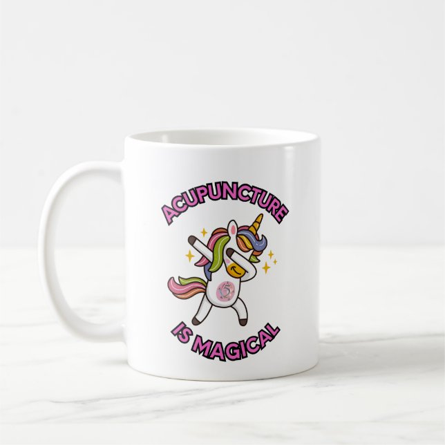 ACUPUNCTURE IS MAGICAL COFFEE MUG (Left)