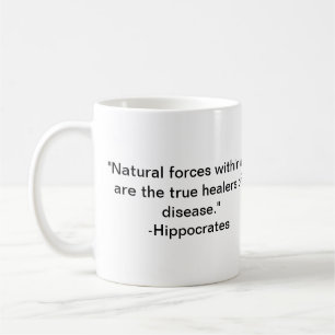 Acupuncture sticky coffee mug