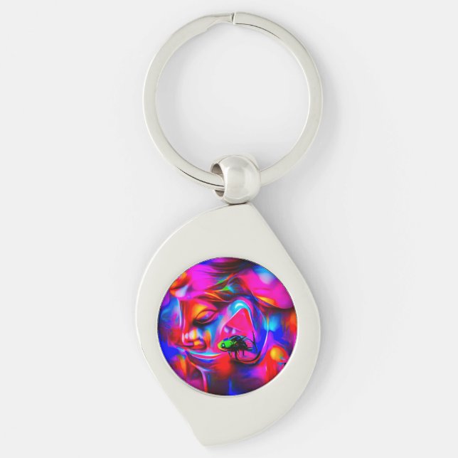 Acusticophobia 2 keychain (Front)