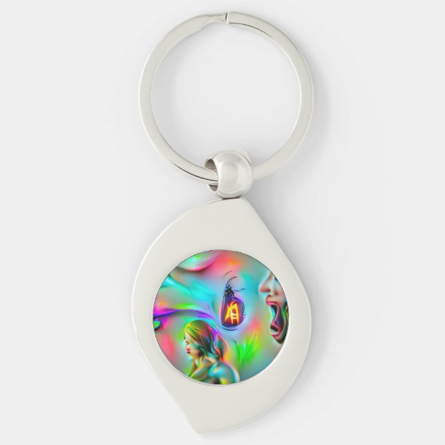 Acusticophobia Keychain (Front)