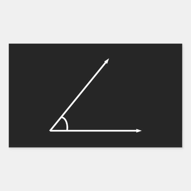 Acute Angle Sticker (Front)