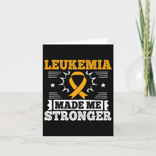Acute Leukaemia Gift For Leukaemia Patients Card