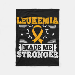Acute Leukaemia Gift For Leukaemia Patients  Fleece Blanket