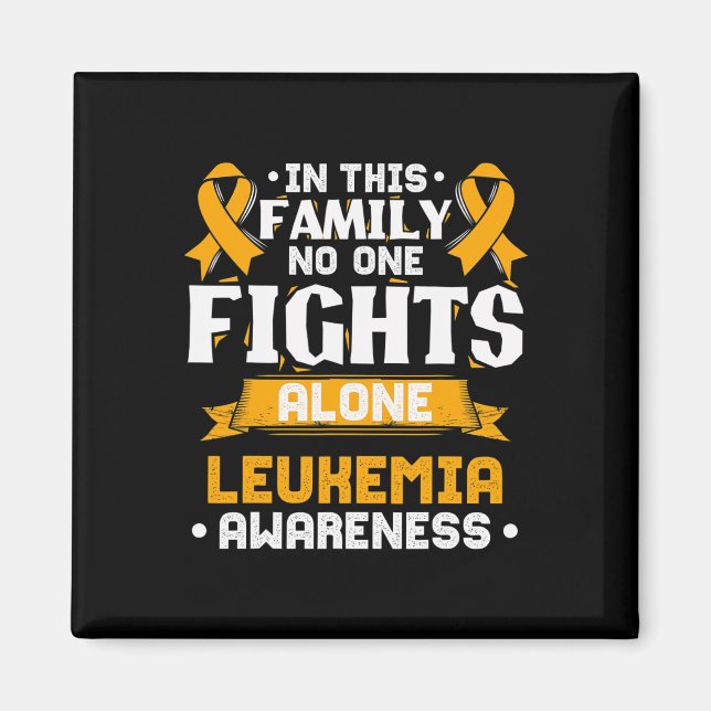 Acute Leukaemia  Leukaemia Awareness  Magnet (Front)