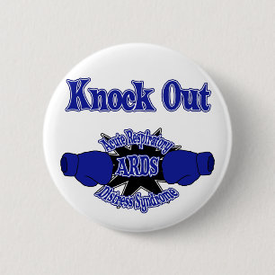 Acute Respiratory Distress Syndrome ARDS 2 Inch Round Button