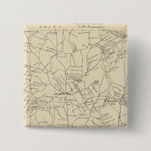 Acworth, Sullivan County 2 Inch Square Button