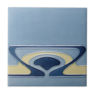 AD001 Art Deco Reproduction Ceramic Tile