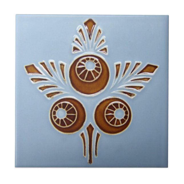AD002 Art Deco Reproduction Ceramic Tile (Front)