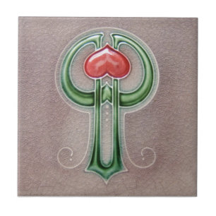 AD004 Art Deco Reproduction Ceramic Tile