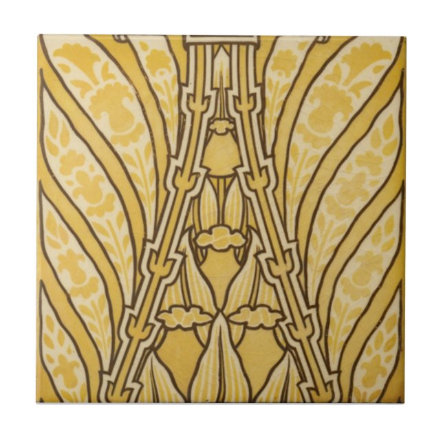 AD005 Art Deco Reproduction Ceramic Tile (Front)
