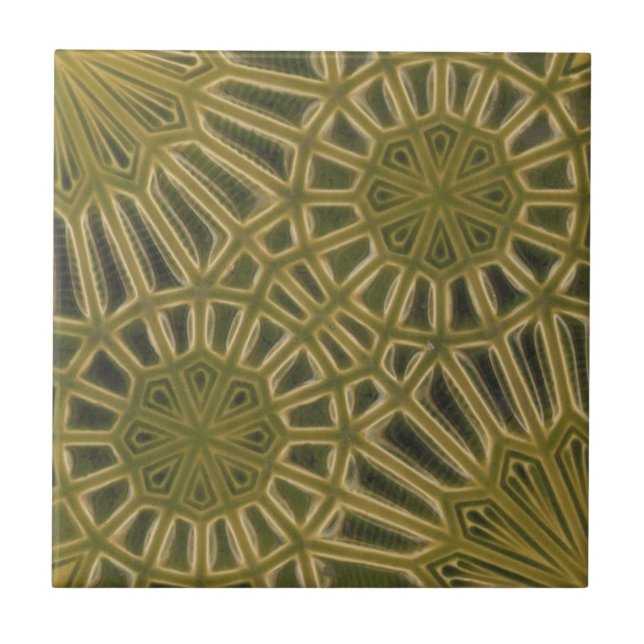 AD034 Art Deco Reproduction Ceramic Tile (Front)