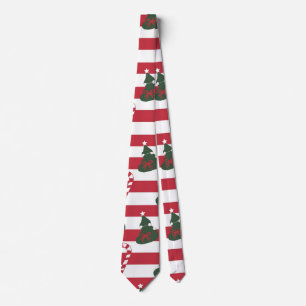 AD 003 - Christmas digital pattern Tie