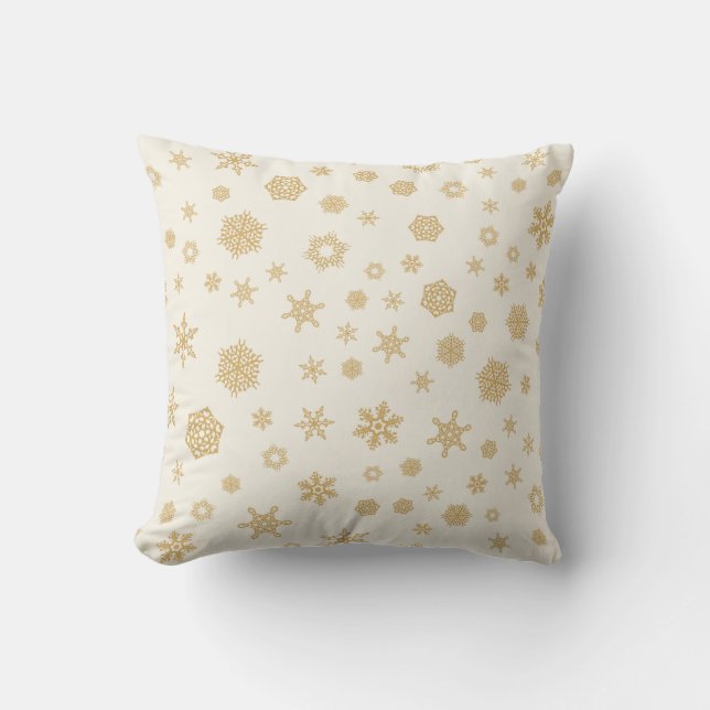 AD 010 - Christmas digital graphic pattern Throw Pillow (Front)