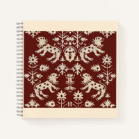 AD 1200s speckled lions print