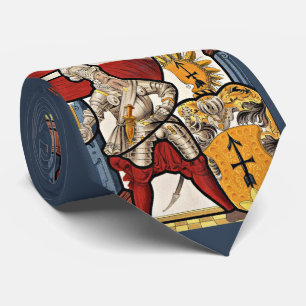 AD 1600 Swiss soldier print Tie