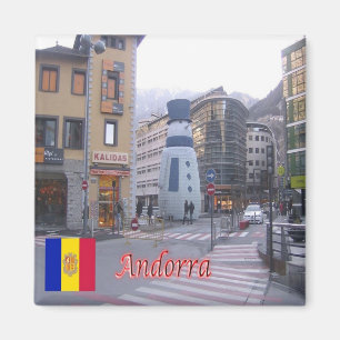 AD - Andorra - Area's Leading - Vigil of Christmas Magnet
