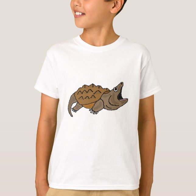 AD- Cool Snapping Turtle T-shirt (Front)