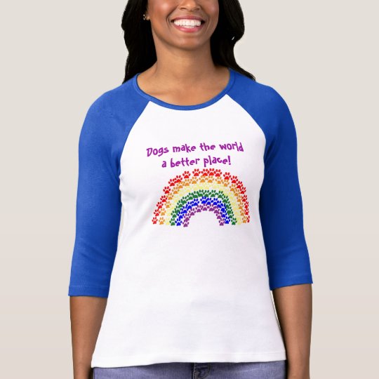 AD- Dogs make the world a better place T-Shirt