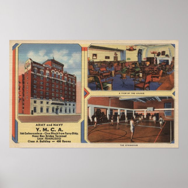 Ad for Army/Navy Y.M.C.A. Building Poster (Front)