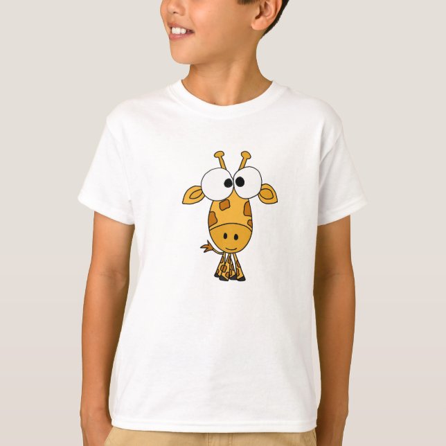 AD- Funny Giraffe Cartoon Shirt (Front)