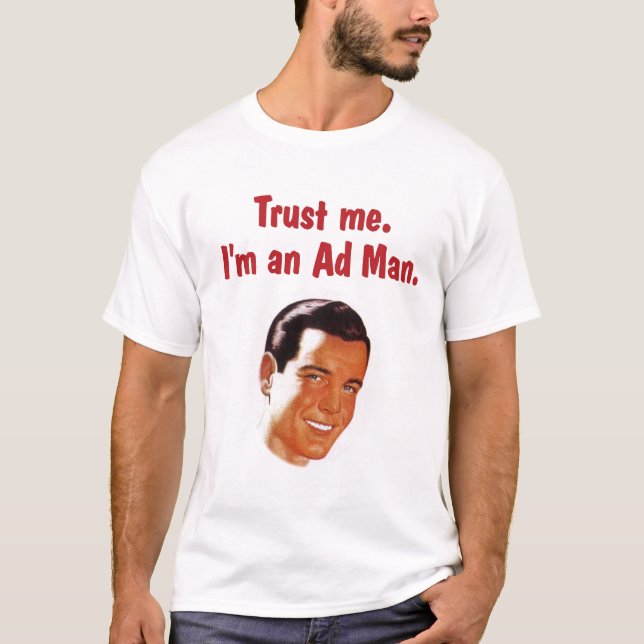 Ad Man t-shirt (Front)