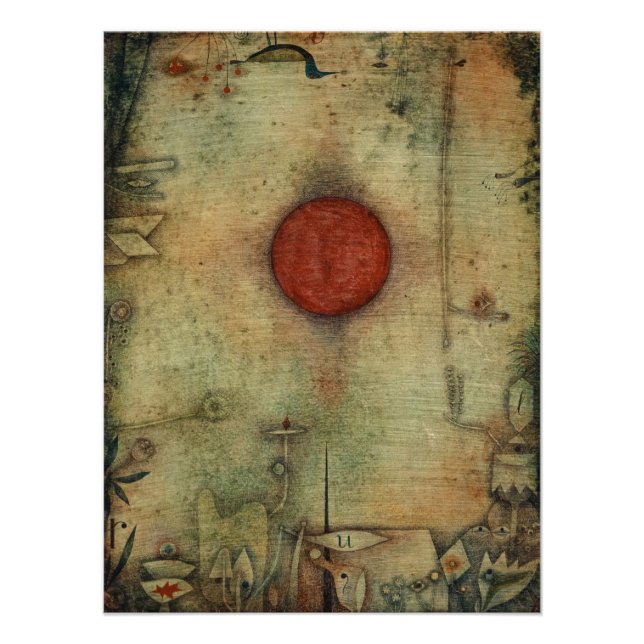 Ad marginem, On the Edge by Paul Klee Photo Print (Front)