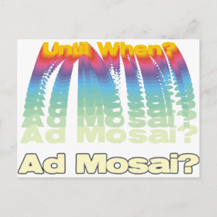 Ad Mosai Postcard